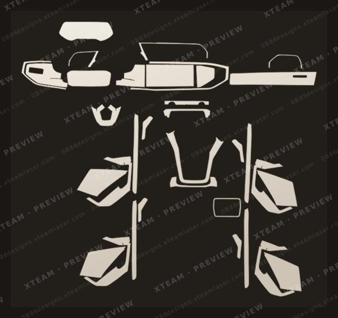 Audi Q3 — Audi Q3 - Car Interior A 2021