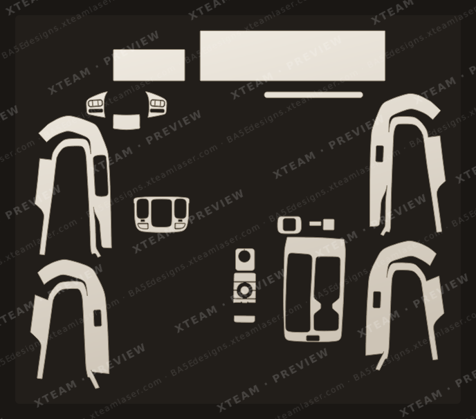 Baic BJ40 — Baic BJ40 - Car Interior B 2024