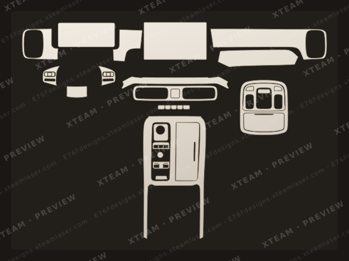 Baic BJ60 — Baic BJ60 - Car Interior B 2022