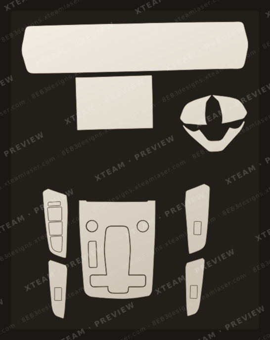 Baic X7 — Baic X7 - Car Interior B 2020