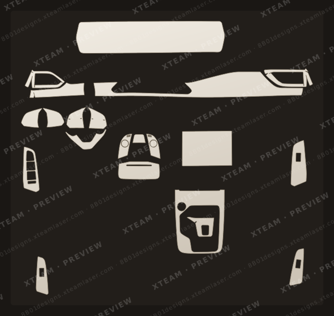 Baic X7 — Baic X7 - Car Interior B 2024