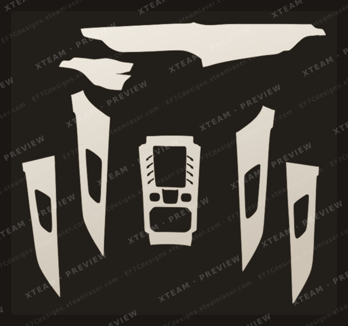 Bestune T77 — Bestune T77 - Car Interior B 2019