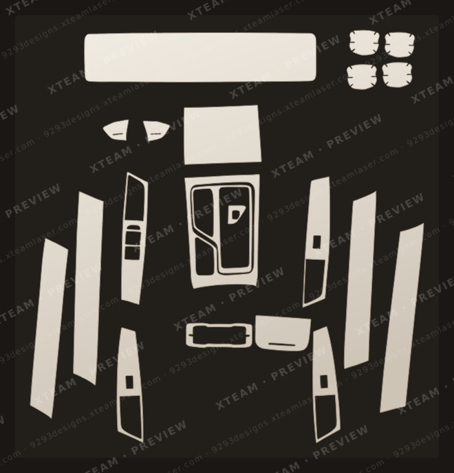 Bestune T99 — Bestune T99 - Car Interior B 2020