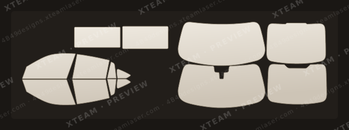 Bmw X6 — Bmw X6 - FOR (수입차)Window Film B 2020 2024