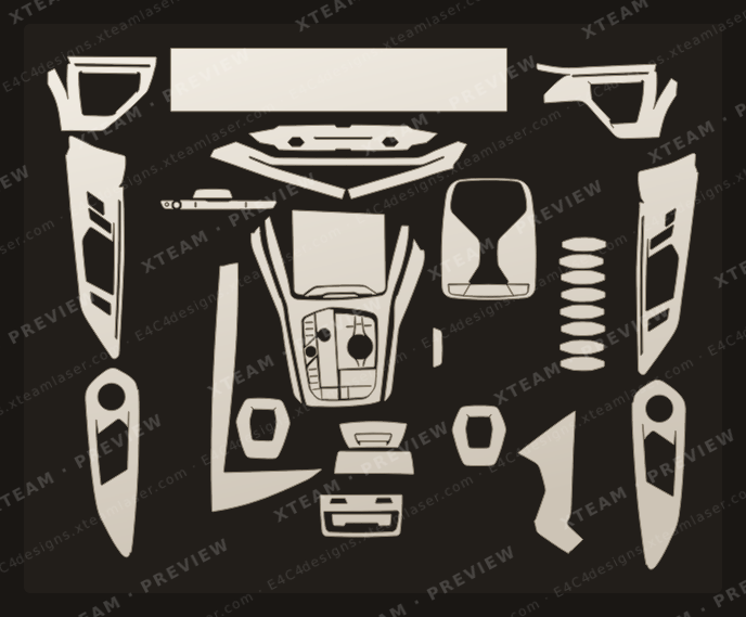 Bmw XM — Bmw XM - Car Interior B 2023