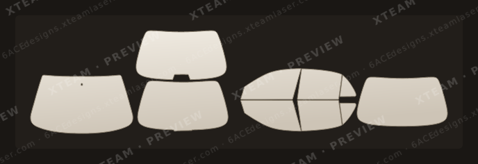 Buick Regal — Buick Regal - Window Film B Sedan 1997