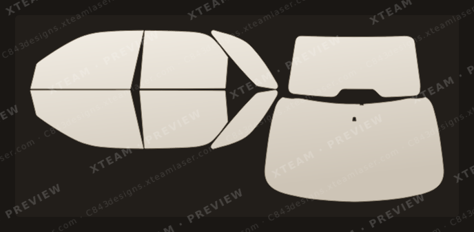 Buick Rendezvous — Buick Rendezvous - Window Film B 2002