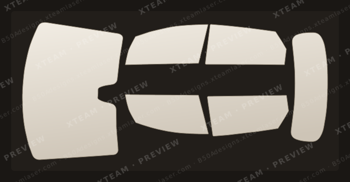Byd Dolphin — Byd Dolphin - Window Film B 2021