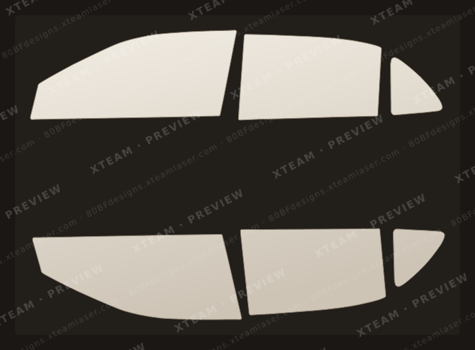 Byd E5 — Byd E5 - Window Film B 2021