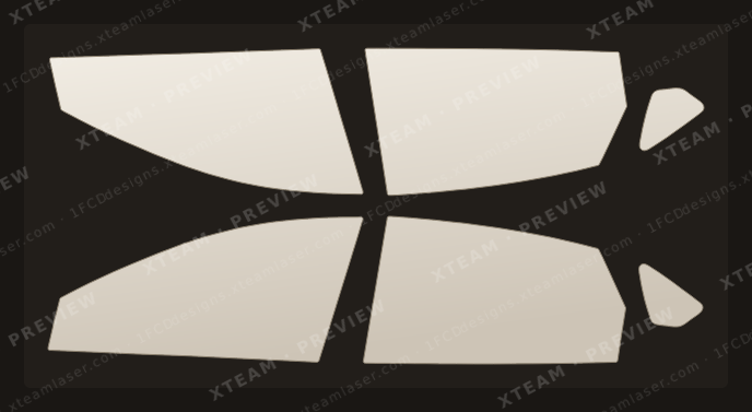 Byd Qin Plus — Byd Qin PLUS - WINDOW TINT B 2025
