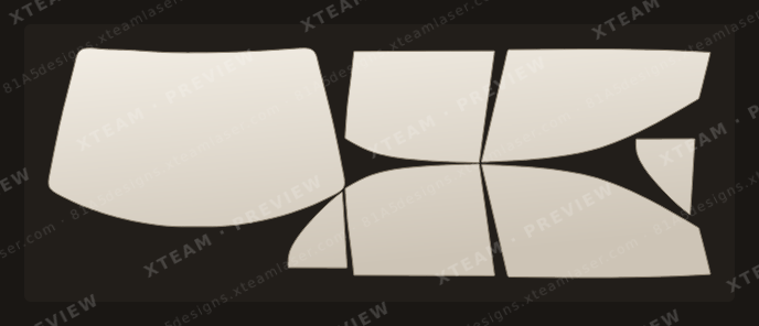 Cadillac Catera — Cadillac Catera - Window Film C 1997