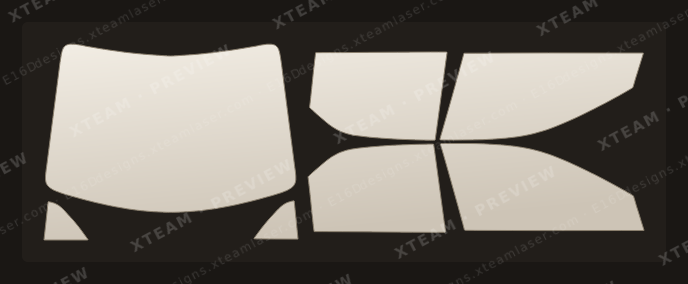 Cadillac CTS — Cadillac CTS - Window Film C Sedan 2003