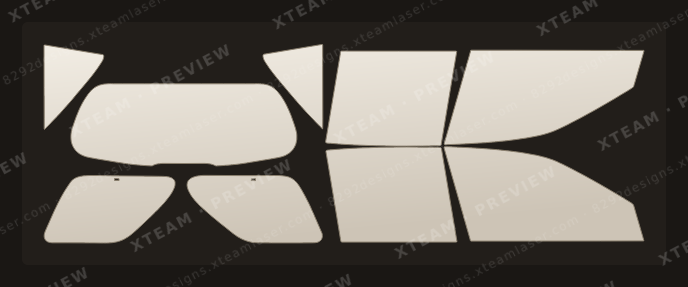 Cadillac SRX — Cadillac SRX - Window Film C 2009