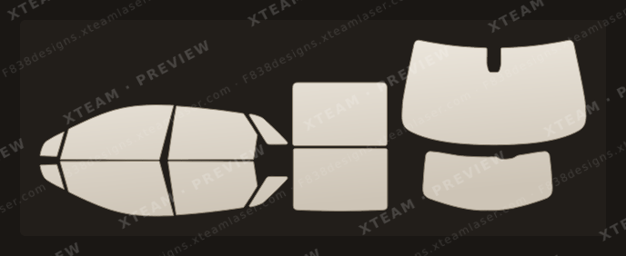 Cadillac XT5 — Cadillac XT5 - Window Film C 2020