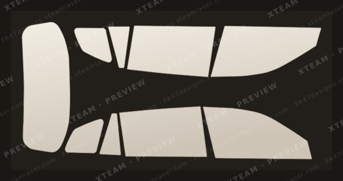 Changan CS75 — Changan CS75 - Window Film C 2022