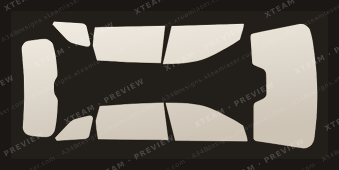 Changan CS75Plus — Changan CS75Plus - Window Film C 2023