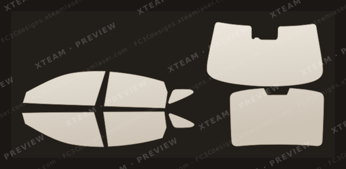 Chery Arrizo 8 — Chery ARRIZO 8 - Window Film C 8 8 2024
