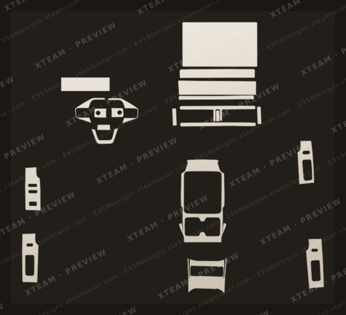 Chery Fulwin X3 — Chery Fulwin X3 - Car Interior C 2025