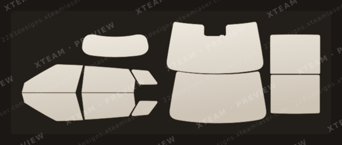 Chery Jaecoo7 — Chery Jaecoo7 - Window Film C 2023