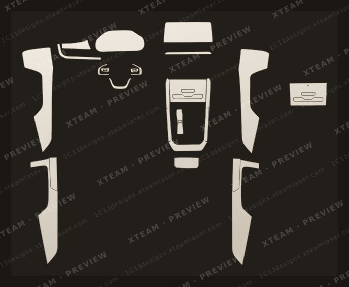 Chery Tiggo 5X — Chery Tiggo 5X - Car Interior C PRO 2022