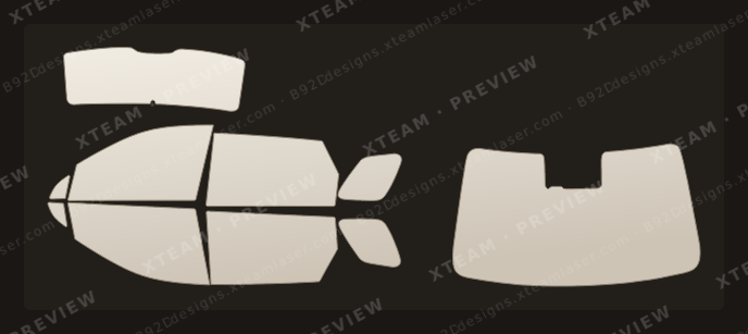 Chery Tiggo 9 — Chery TIGGO 9 - Window Film C 9 9 2024