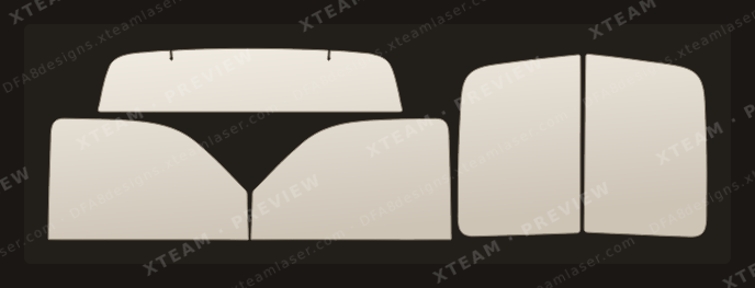 Chevrolet 아발란체 - Avalanche — Chevrolet Avalanche - Window Film C 2002