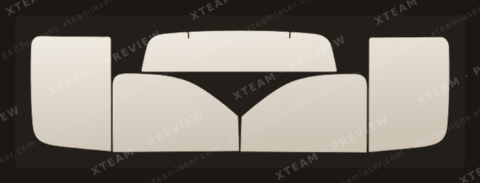 Chevrolet 아발란체 - Avalanche — Chevrolet Avalanche - Window Film C 2007