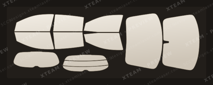 Chevrolet Aveo — Chevrolet 아베오 (Aveo) - KOR (국산차)Window Film C 쉐보레( ) 5D 2011 2017