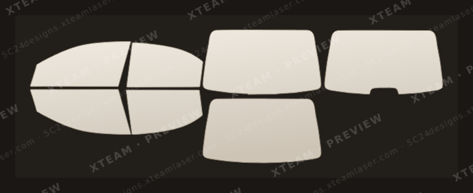Chevrolet Aveo — Chevrolet Aveo - Window Film C sdn 2007
