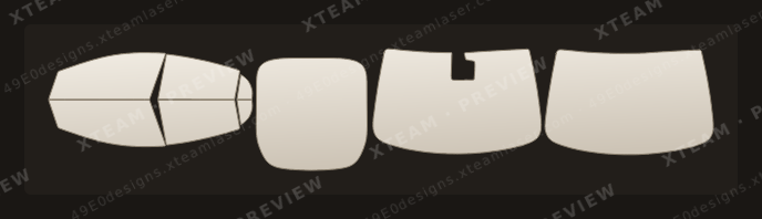 Chevrolet Bolt — Chevrolet 볼트 (Bolt) - KOR (국산차)Window Film C 쉐보레( ) VOLT 2016 2020