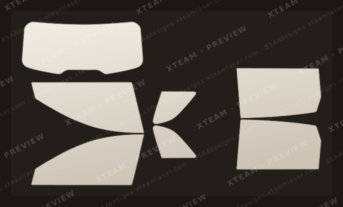 Chevrolet Captiva — Chevrolet Captiva - Window Film C 2008