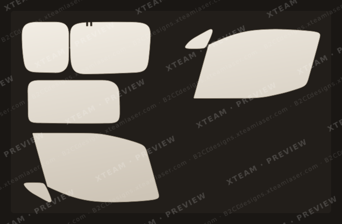 Chevrolet City Express — Chevrolet City Express - Window Film C 2015
