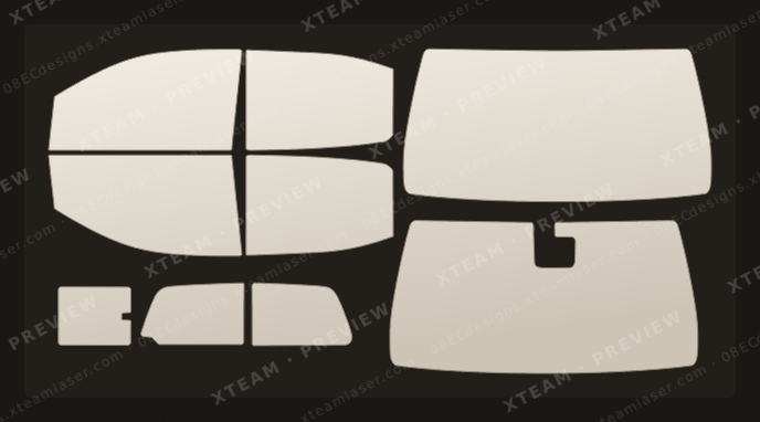 Chevrolet Colorado — Chevrolet 콜로라도 (Colorado) - KOR (국산차)Window Film C 쉐보레( ) COLORADO 2019 2024