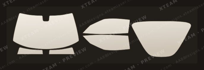 Chevrolet Corvette — Chevrolet Corvette - Window Film C Coupe 2010