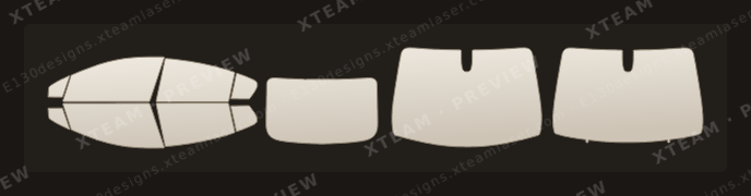 Chevrolet Cruze — Chevrolet Cruze - Window Film C Sedan 2016