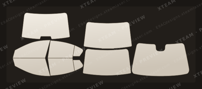 Chevrolet Cruze — Chevrolet Cruze - WINDOW TINT C Hatchback 2013