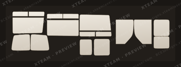 Chevrolet G1500 — Chevrolet G1500 - Window Film C Conv Van 2000