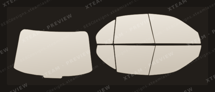 Chevrolet Lumina — Chevrolet Lumina - Window Film C 1997