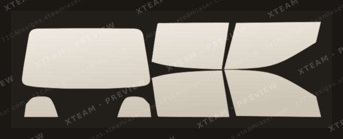 Chevrolet Malibu — Chevrolet Malibu - Window Film C 2004