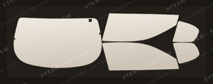 Chevrolet Monte Carlo — Chevrolet Monte Carlo - Window Film C 2000