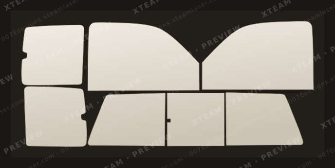 Chevrolet Pickup — Chevrolet Pickup - Window Film C 1999