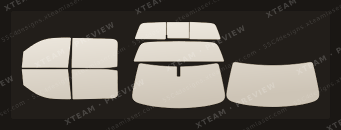 Chevrolet Silverado — Chevrolet 실버라도 - Silverado - FOR (수입차)Window Film C 쉐보레( ) 1500 크루캡 1500 Crew Cab 2014 2018