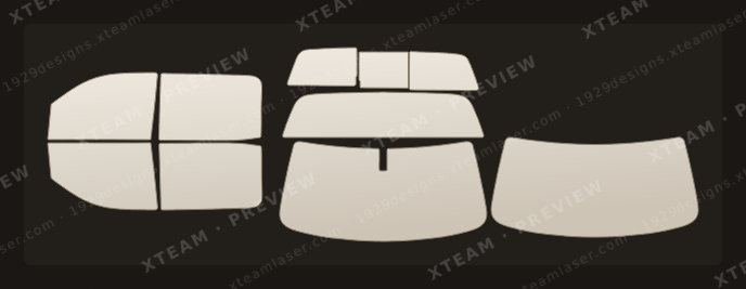 Chevrolet Silverado — Chevrolet 실버라도 - Silverado - FOR (수입차)Window Film C 쉐보레( ) 1500 더블캡 1500 Double Cab 2014 2019