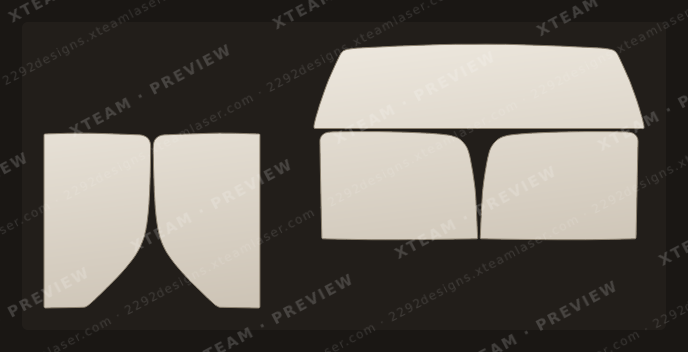 Chevrolet Silverado — Chevrolet Silverado - Window Film C Crew PU 2001