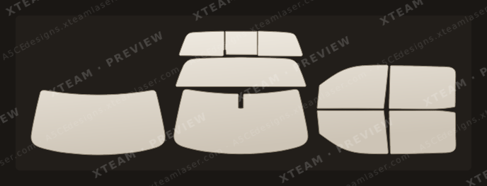 Chevrolet Silverado — Chevrolet Silverado - Window Film C Crew PU 2014