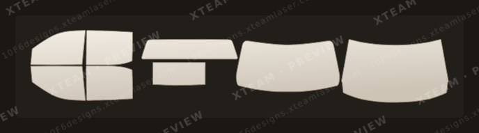 Chevrolet Silverado — Chevrolet Silverado - Window Film C CustomTrailBoss 2023