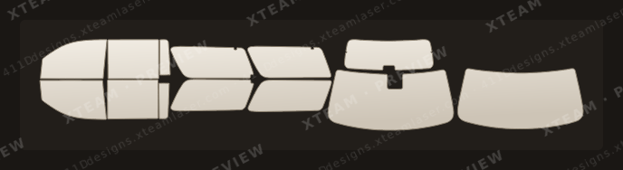 Chevrolet Suburban — Chevrolet Suburban - Window Film C 2015