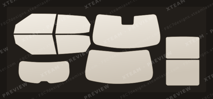 Chevrolet 트레일블레이저 (Trailblazer) — Chevrolet 트레일블레이저 (Trailblazer) - KOR (국산차)Window Film C 쉐보레( ) TRAILBLAZER 2020 2024