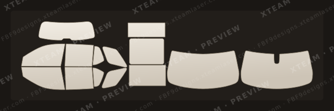 Chevrolet Traverse — Chevrolet 트래버스 (Traverse) - KOR (국산차)Window Film C 쉐보레( ) 하이 컨트리 Premier 2019 2024