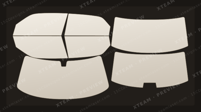 Chrysler 300 — Chrysler 300 - Window Film C 2005